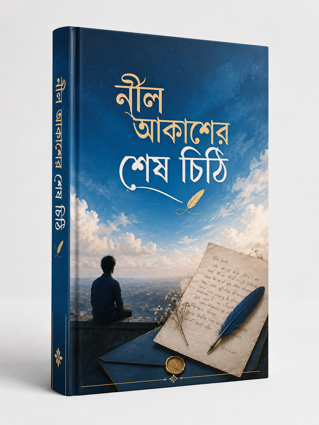 নীল আকাশের শেষ চিঠি book cover